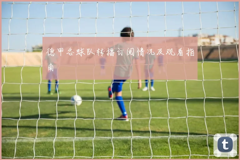 德甲各球队转播订阅情况及观看指南